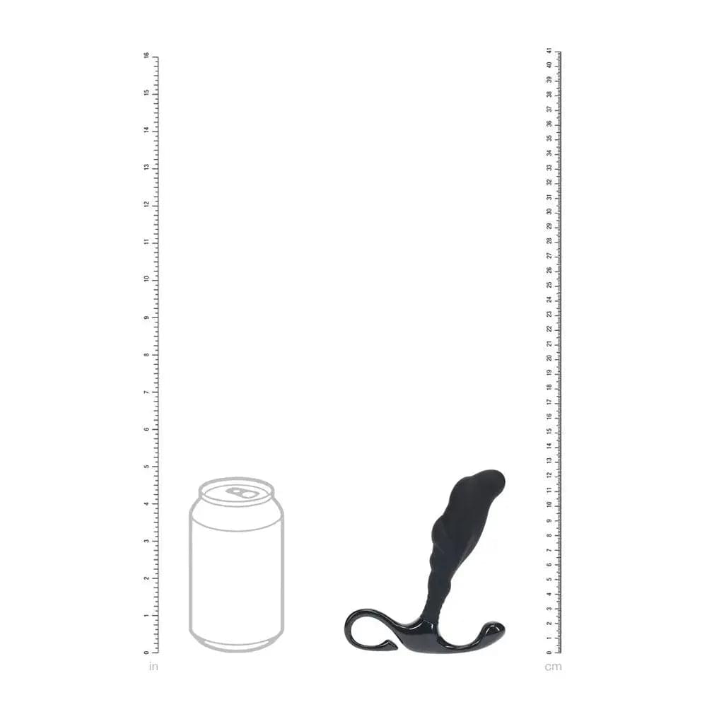 LEVELZ Rippled with Hard Loop Prostate Massager - Large -  Large Prostate Massager Shots Toys Discreet Intimate Essentials.