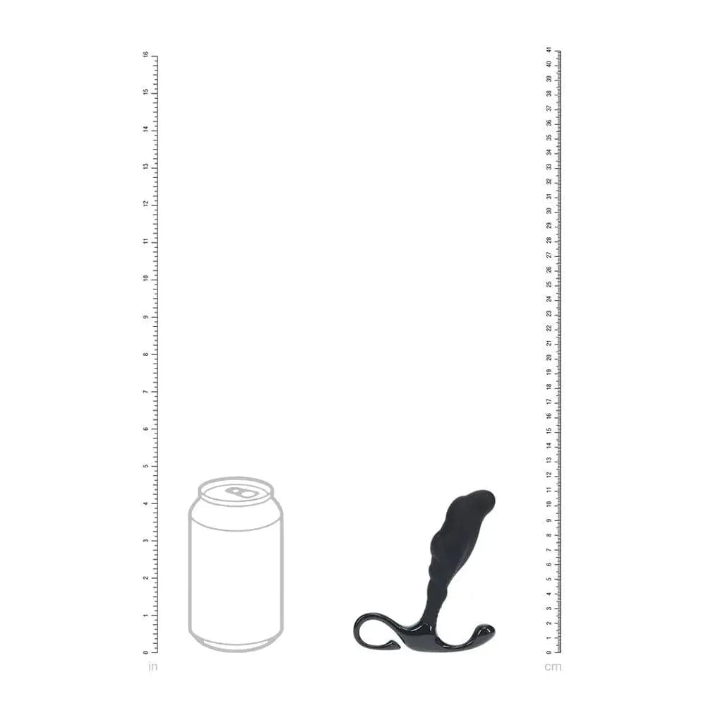 LEVELZ Rippled with Hard Loop Prostate Massager - Medium -  Medium Prostate Massager Shots Toys Discreet Intimate Essentials.