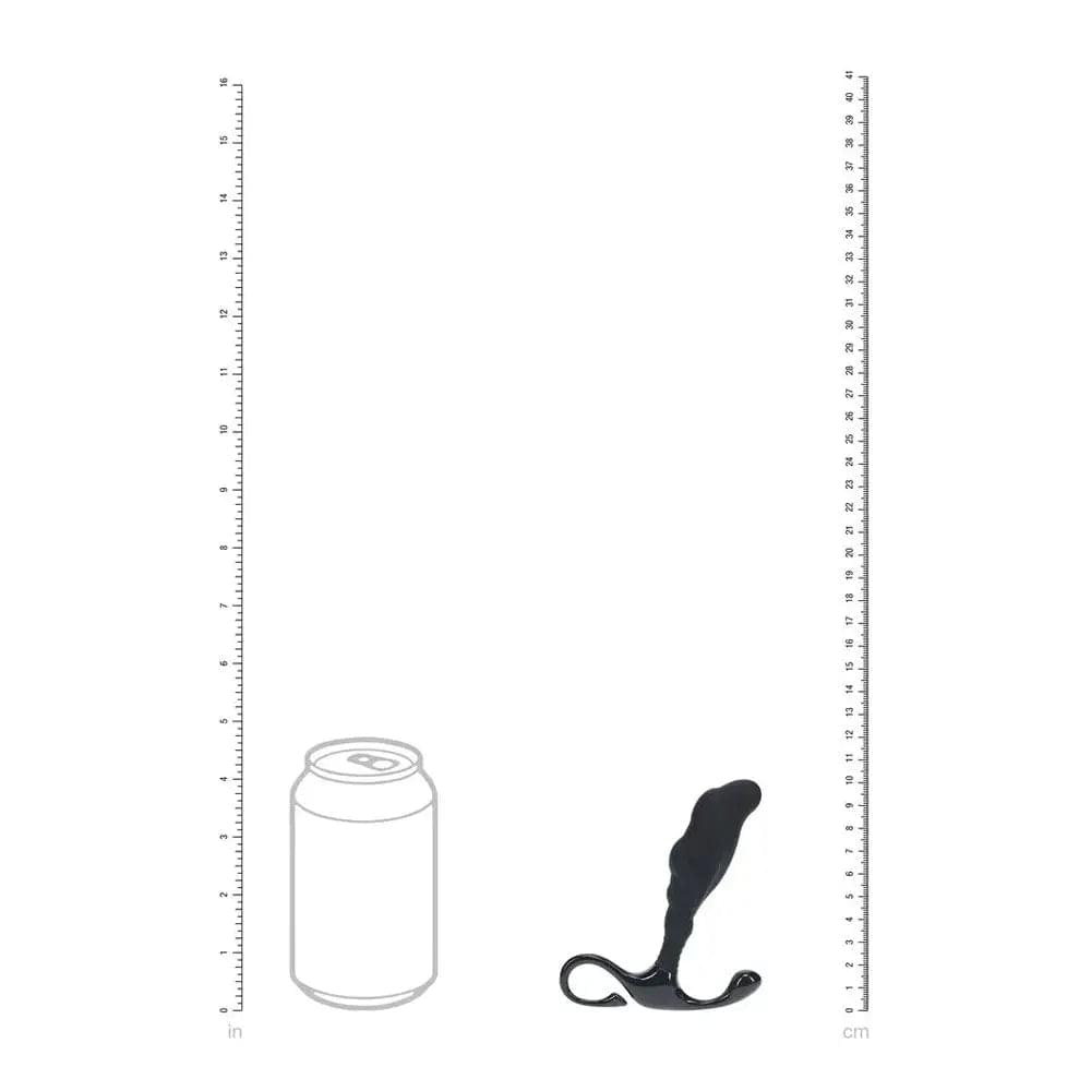 LEVELZ Rippled with Hard Loop Prostate Massager - Small -  Small Prostate Massager Shots Toys Discreet Intimate Essentials.