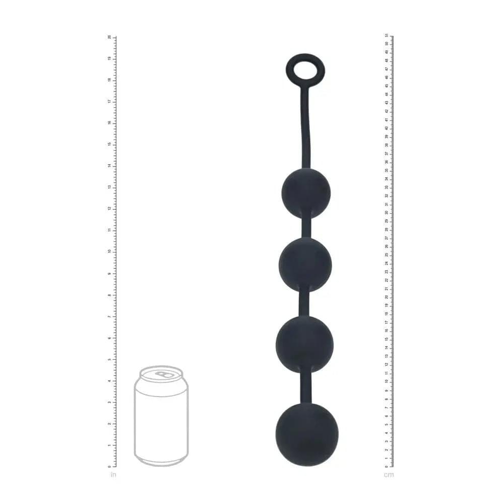 LEVELZ Round Anal Balls - XL - 50mm -  46.5 cm XL Anal Beads Shots Toys Discreet Intimate Essentials.
