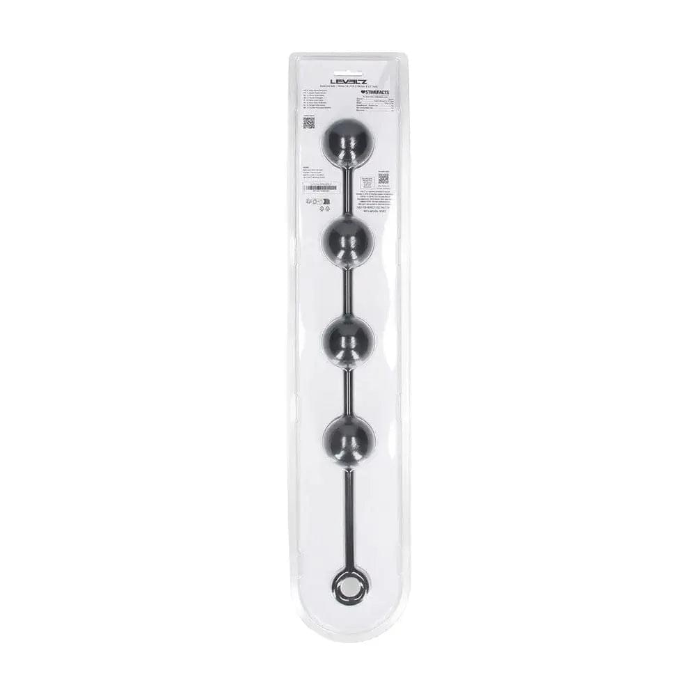 LEVELZ Round Anal Balls - XL - 50mm -  46.5 cm XL Anal Beads Shots Toys Discreet Intimate Essentials.