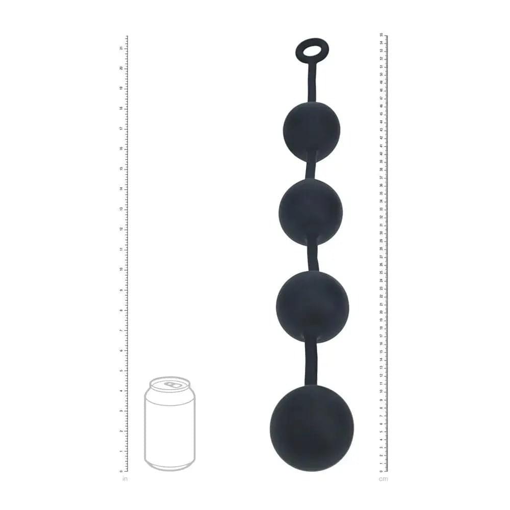 LEVELZ Round Anal Balls - XXL - 60mm -  52.5 cm XXL Anal Beads Shots Toys Discreet Intimate Essentials.