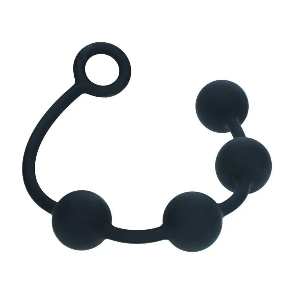 LEVELZ Round Silicone Anal Balls - L - 40mm -  40.5 cm Large Anal Beads Shots Toys Discreet Intimate Essentials.