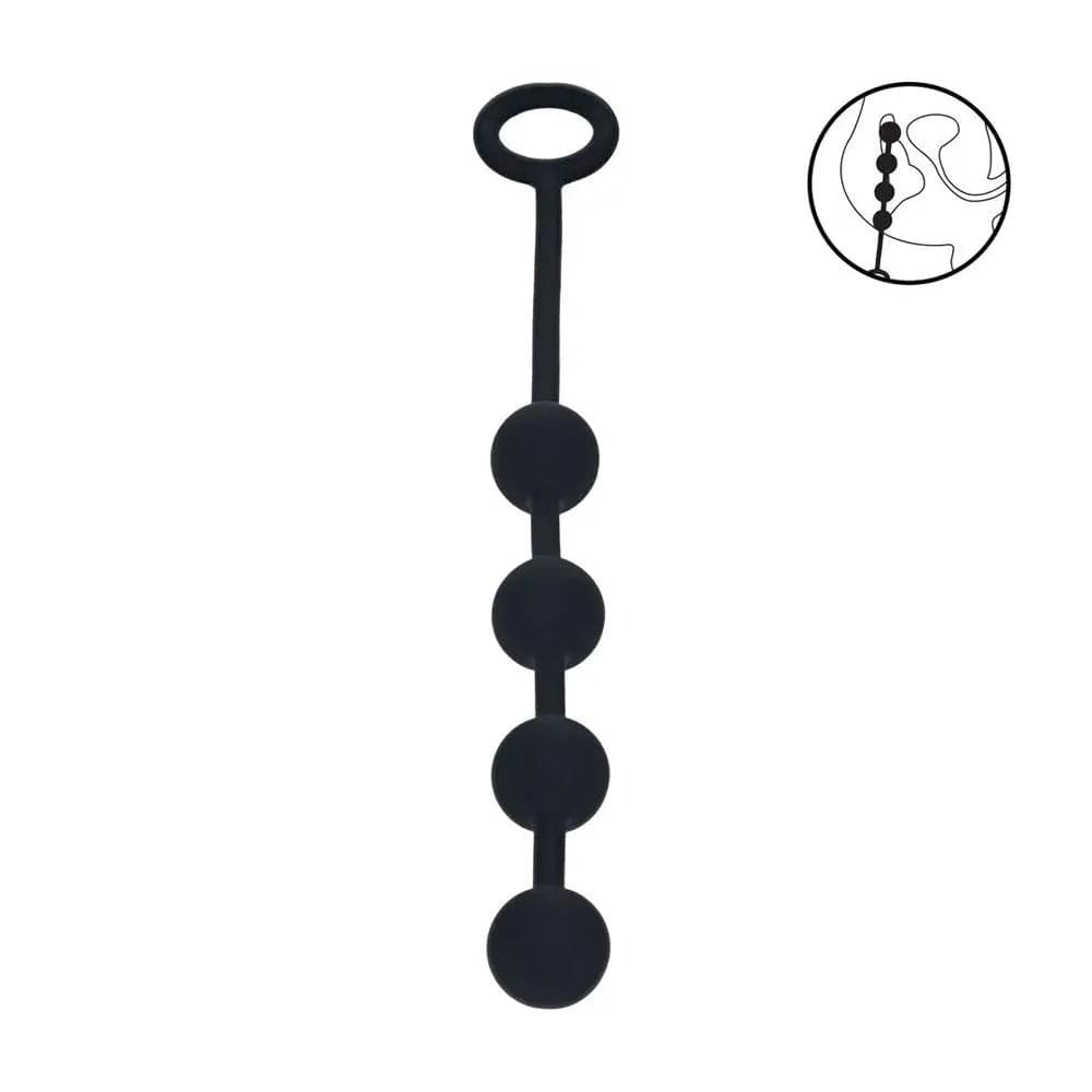 LEVELZ Round Silicone Anal Balls - S - 20mm -  23 cm Small Anal Balls Shots Toys Discreet Intimate Essentials.