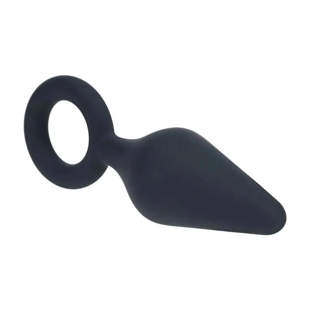 LEVELZ Silicone Anal Plug with Loop - Small -  -  Small Butt Plug Shots Toys Discreet Intimate Essentials.