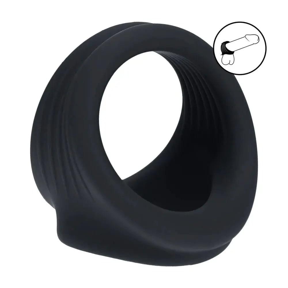 LEVELZ Silicone Cock & Ball Harness -  -  Cock & Ball Ring Shots Toys Discreet Intimate Essentials.