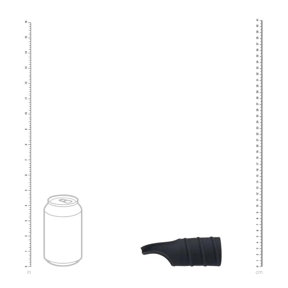 LEVELZ Silicone Cock Ring & Ribbed Sleeve -  Cock Ring with Sleeve Shots Toys Discreet Intimate Essentials.