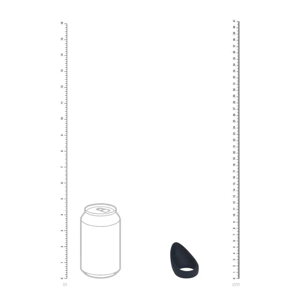 LEVELZ Teardrop Silicone Cock Ring -  -  Cock Ring Shots Toys Discreet Intimate Essentials.