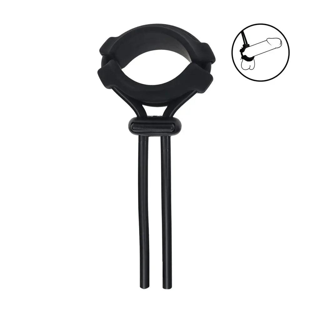LEVELZ Wide Detachable Lasso Cock Ring -  -  Adjustable Cock Ring Shots Toys Discreet Intimate Essentials.