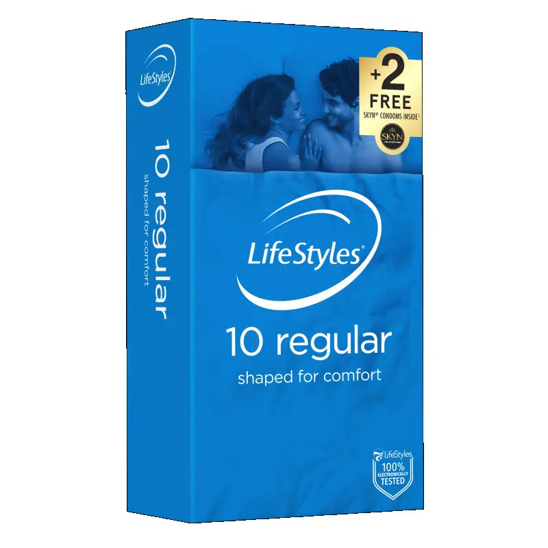 Lifestyles Regular Condoms 10 LifeStyles Discreet Intimate Essentials.