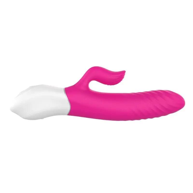 Lighter Thrusting Rabbit Vibrator Pink S-Hande Discreet Intimate Essentials.