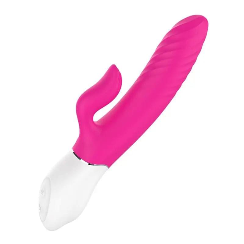Lighter Thrusting Rabbit Vibrator Pink S-Hande Discreet Intimate Essentials.