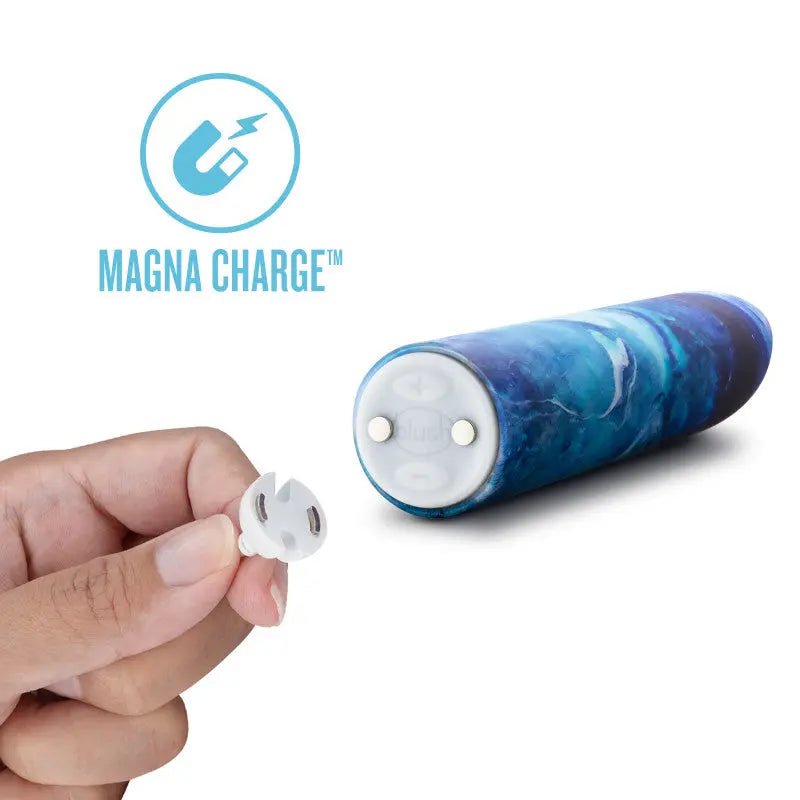 Shop affordable quality Limited Addiction Mesmerize - Power Vibe - Azure 10.2 cm USB Rechargeable Bullet - Discreet Intimate Essentials - BULLETS & EGGS - Blush Novelties
