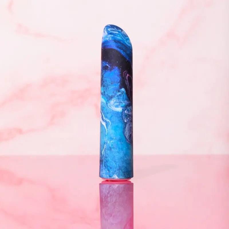 Limited Addiction Mesmerize - Power Vibe - Azure  10.2 cm USB Rechargeable Bullet Blush Novelties Discreet Intimate Essentials.