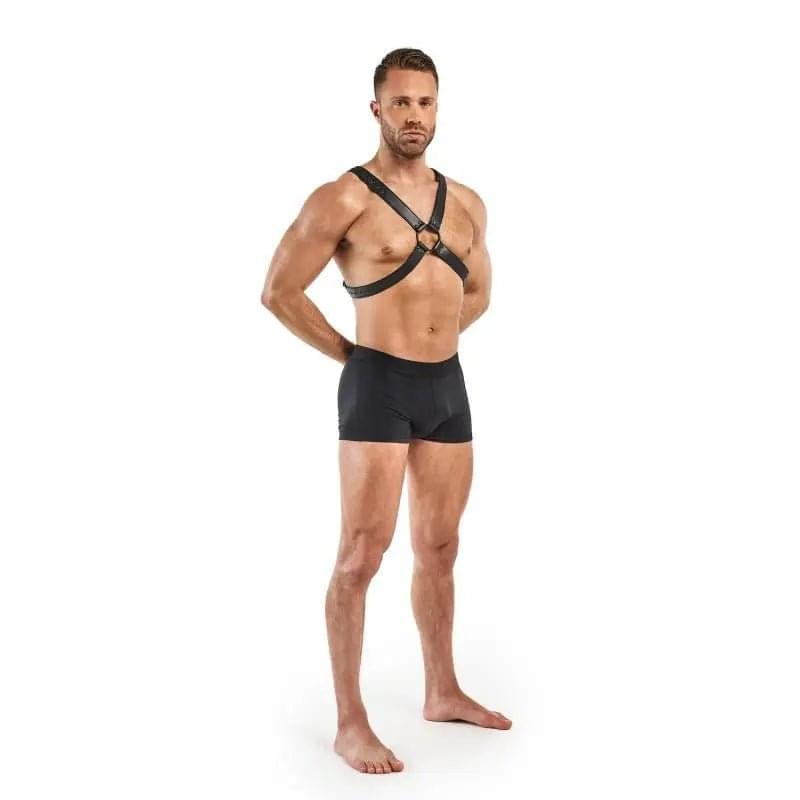 Lionel Bondage Harness Black Bedroom Fantasies Discreet Intimate Essentials.