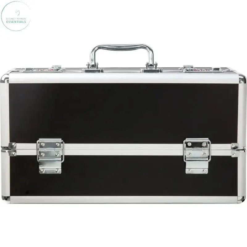 Lockable Large Vibrator Case Black BMS Discreet Intimate Essentials.