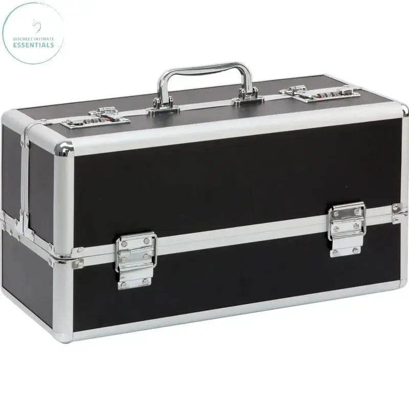 Shop affordable quality Lockable Large Vibrator Case Black - Discreet Intimate Essentials - Adult Toys - BMS