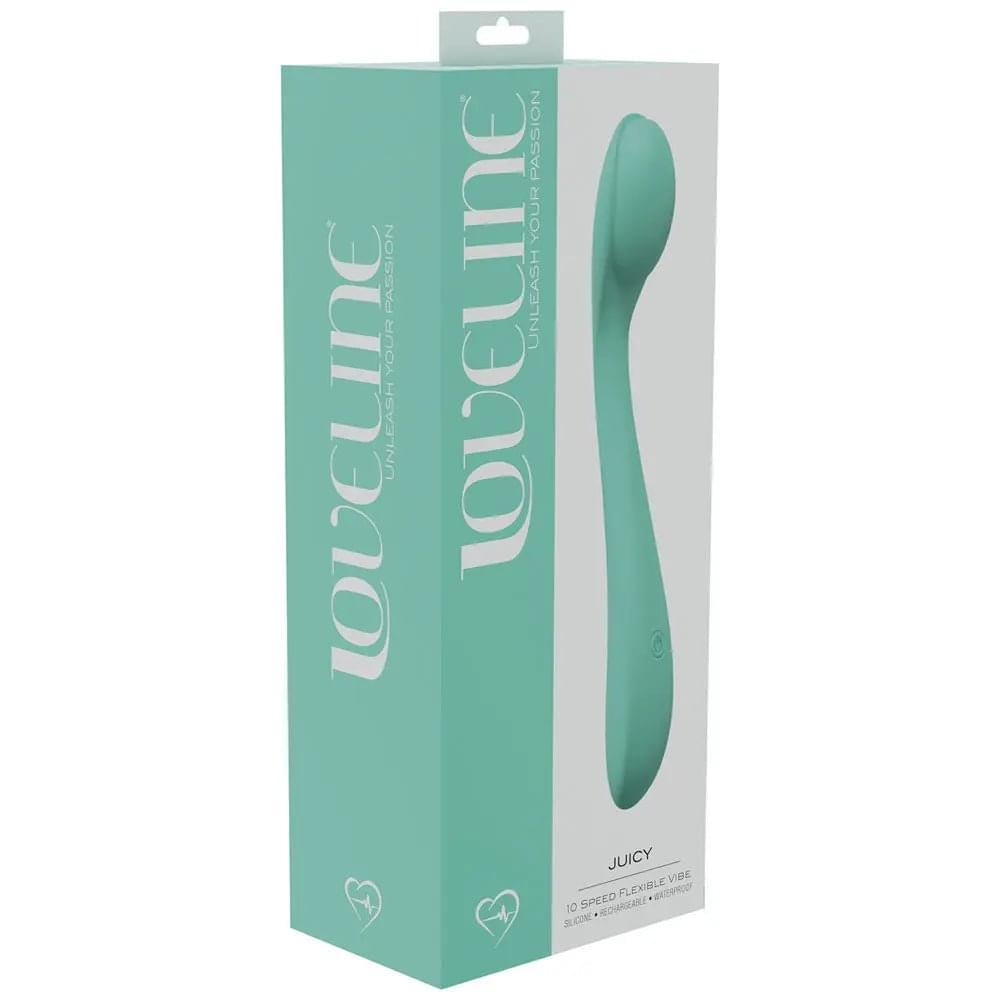LOVELINE Juicy -  -  21.5 cm USB Rechargeable Vibrator Shots Toys Discreet Intimate Essentials.