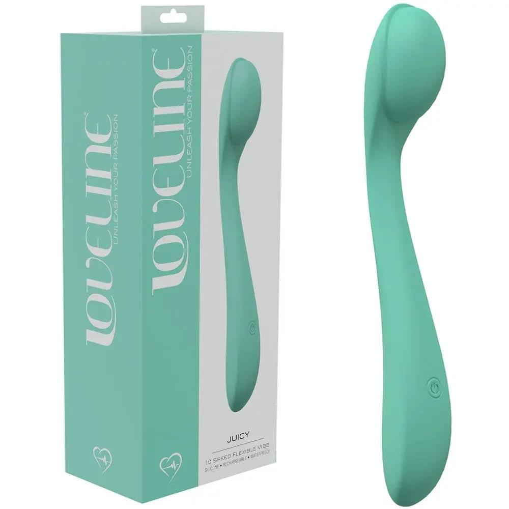 LOVELINE Juicy -  -  21.5 cm USB Rechargeable Vibrator Shots Toys Discreet Intimate Essentials.