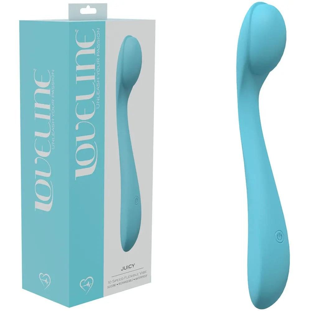 LOVELINE Juicy -  -  21.5 cm USB Rechargeable Vibrator Shots Toys Discreet Intimate Essentials.