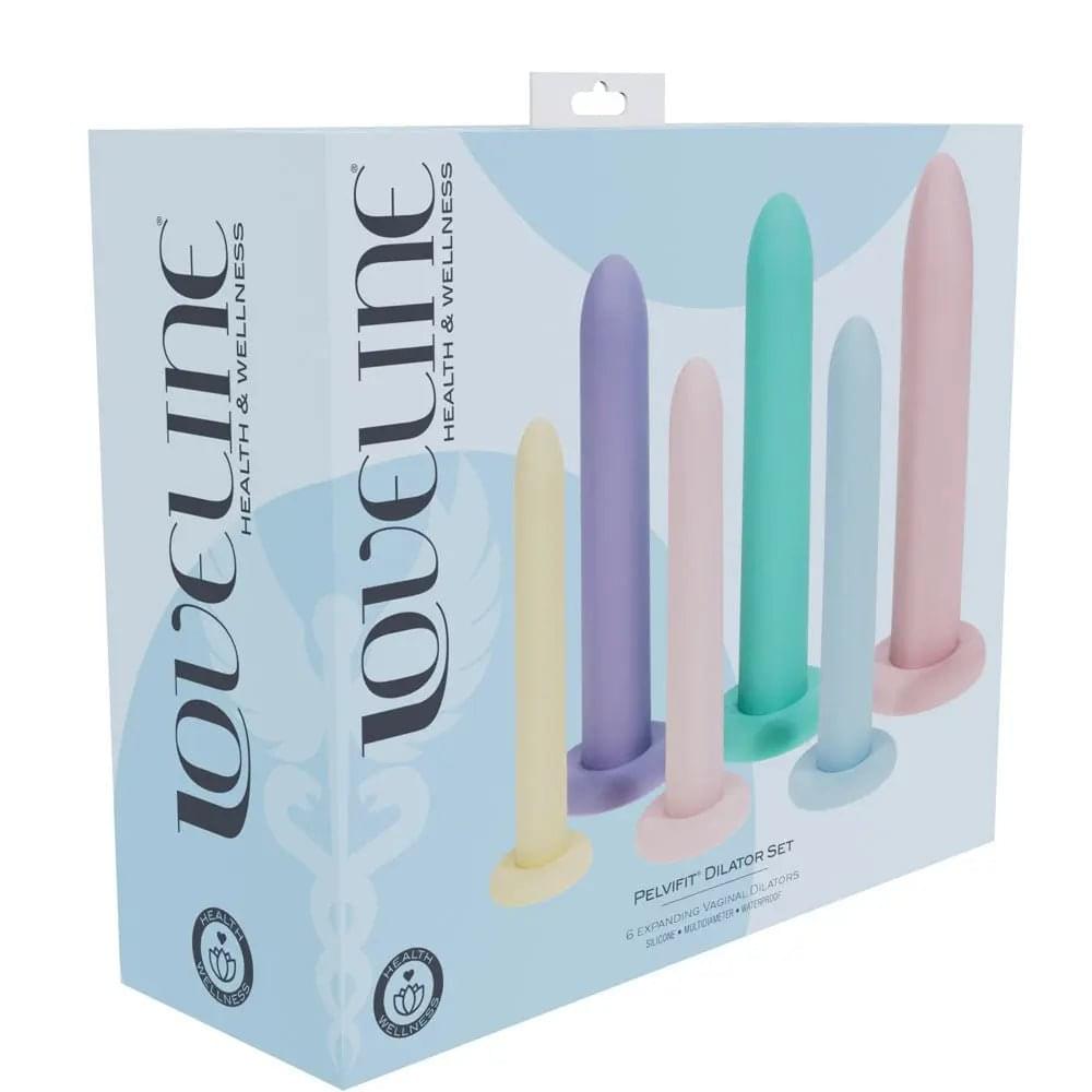 LOVELINE PelviFit Expanding Vaginal Dilator -  Vaginal Dilators - Set of 6 Sizes Shots Toys Discreet Intimate Essentials.