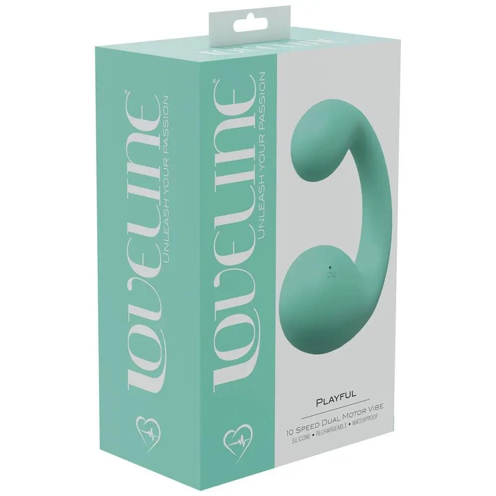 LOVELINE Playful -  -  8.5 cm Dual Vibrator Shots Toys Discreet Intimate Essentials.