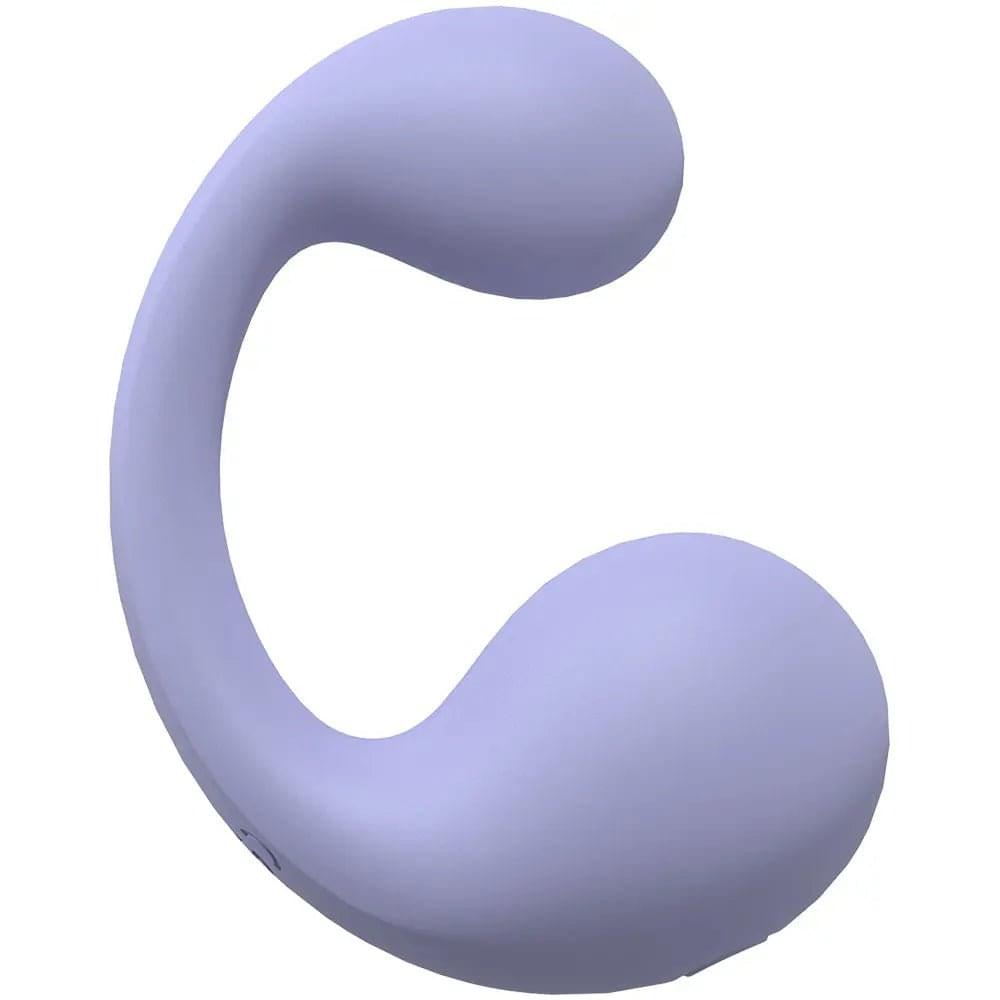 LOVELINE Playful - Lavender - Lavender 8.5 cm Dual Vibrator Shots Toys Discreet Intimate Essentials.