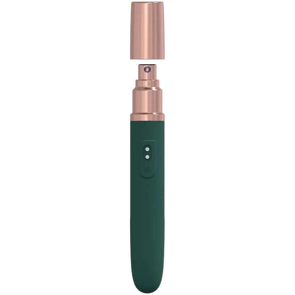LOVELINE The Traveler -  -  17.6 cm USB Rechargeable Vibrator with Lube Applicator Shots Toys Discreet Intimate Essentials.