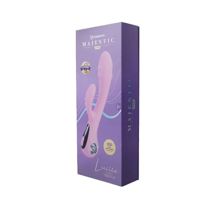Lucile Majestic Pro USB 10 Mode G-Spot Vibrator CAMTOYZ Discreet Intimate Essentials.