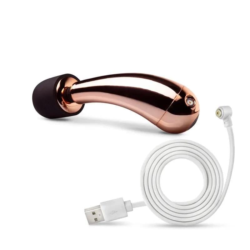 Lush Callie -  USB Rechargeable Mini Massager Wand Blush Novelties Discreet Intimate Essentials.