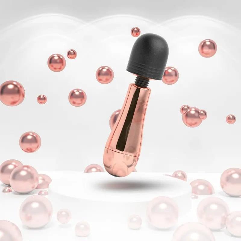 Lush Chloe -  USB Rechargeable Mini Massager Wand Blush Novelties Discreet Intimate Essentials.