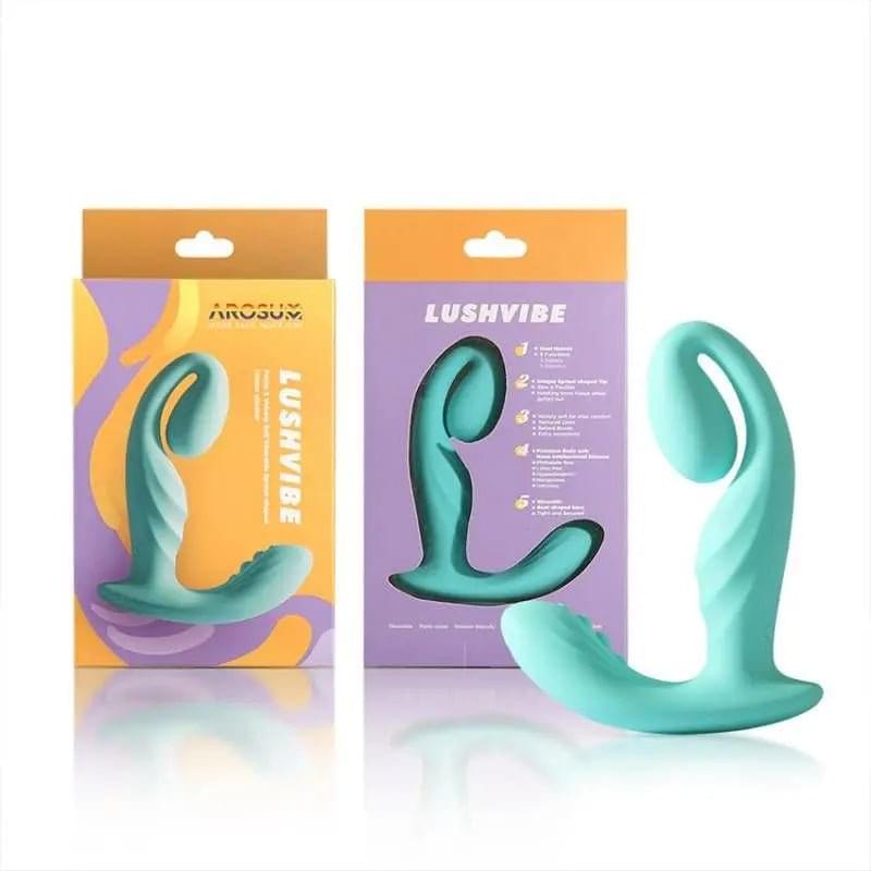 LushVibe Wearable Sprout-Shaped Unisex Vibrator Arosum Discreet Intimate Essentials.