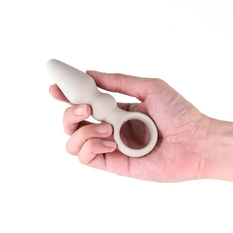 Lust-n-Dreams - Bossa - Fog -  12.5 cm USB Rechargeable Vibrating Butt Plug NS Novelties Discreet Intimate Essentials.