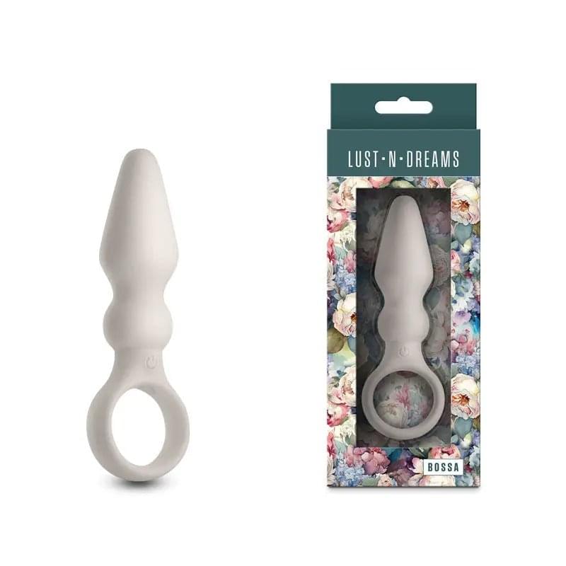 Lust-n-Dreams - Bossa - Fog -  12.5 cm USB Rechargeable Vibrating Butt Plug NS Novelties Discreet Intimate Essentials.