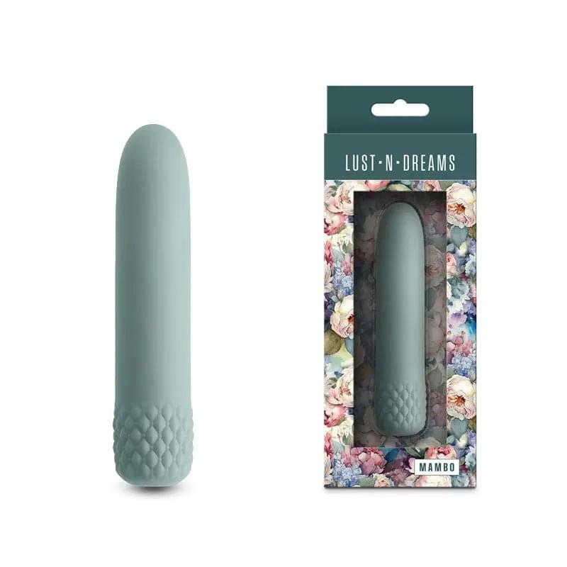 Lust-n-Dreams - Mambo - Sage -  12.2 cm USB Rechargeable Bullet NS Novelties Discreet Intimate Essentials.