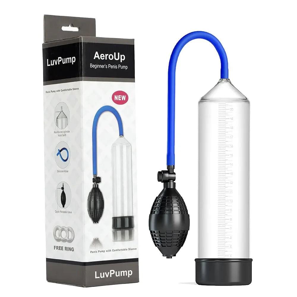 LuvPump AeroUp Beginners Penis Pump -  Penis Pump LuvPump Discreet Intimate Essentials.