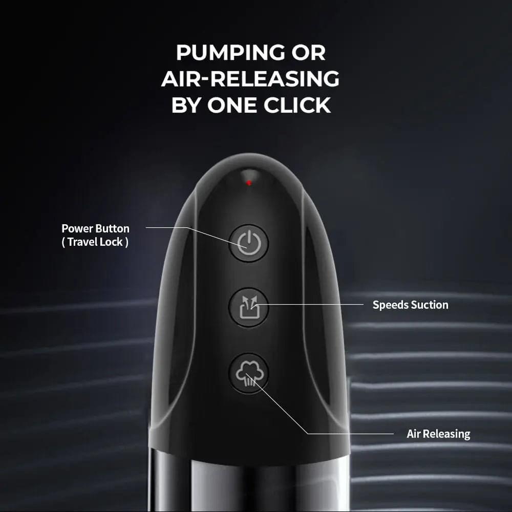 LuvPump Automatic Penis Pump -  USB Rechargeable Automatic Penis Pump LuvPump Discreet Intimate Essentials.