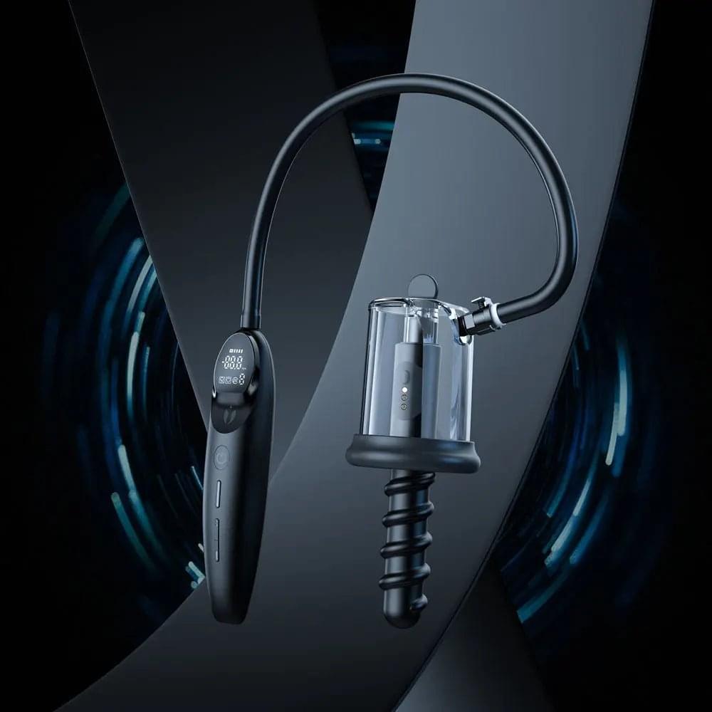 LuvPump RosCup Pro Smart Rosebud Pump -  USB Rechargeable Anal Pump with Vibrating Probe LuvPump Discreet Intimate Essentials.
