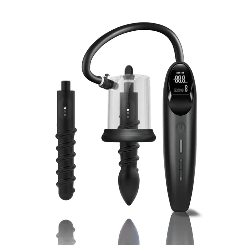 LuvPump RosCup Pro Smart Rosebud Pump -  USB Rechargeable Anal Pump with Vibrating Probe LuvPump Discreet Intimate Essentials.