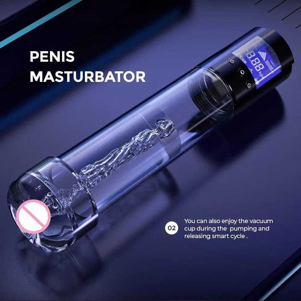 LuvPump Smart Penis Pump -  USB Rechargeable Automatic Penis Pump LuvPump Discreet Intimate Essentials.