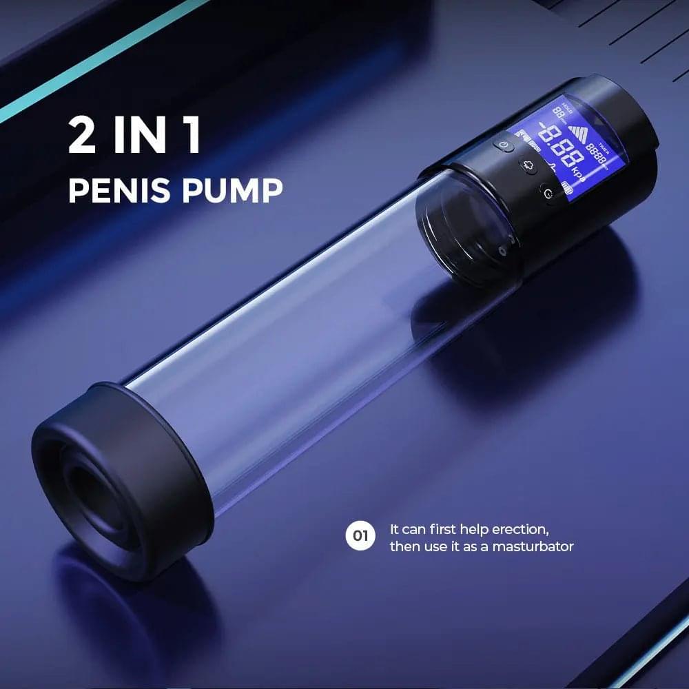 LuvPump Smart Penis Pump -  USB Rechargeable Automatic Penis Pump LuvPump Discreet Intimate Essentials.