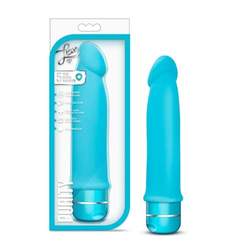 Luxe Purity Blue Luxe Discreet Intimate Essentials.