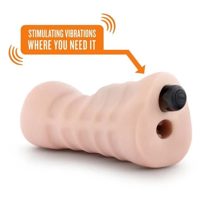 M for Men - Rain -  Vibrating Vagina Stroker Blush Novelties Discreet Intimate Essentials.