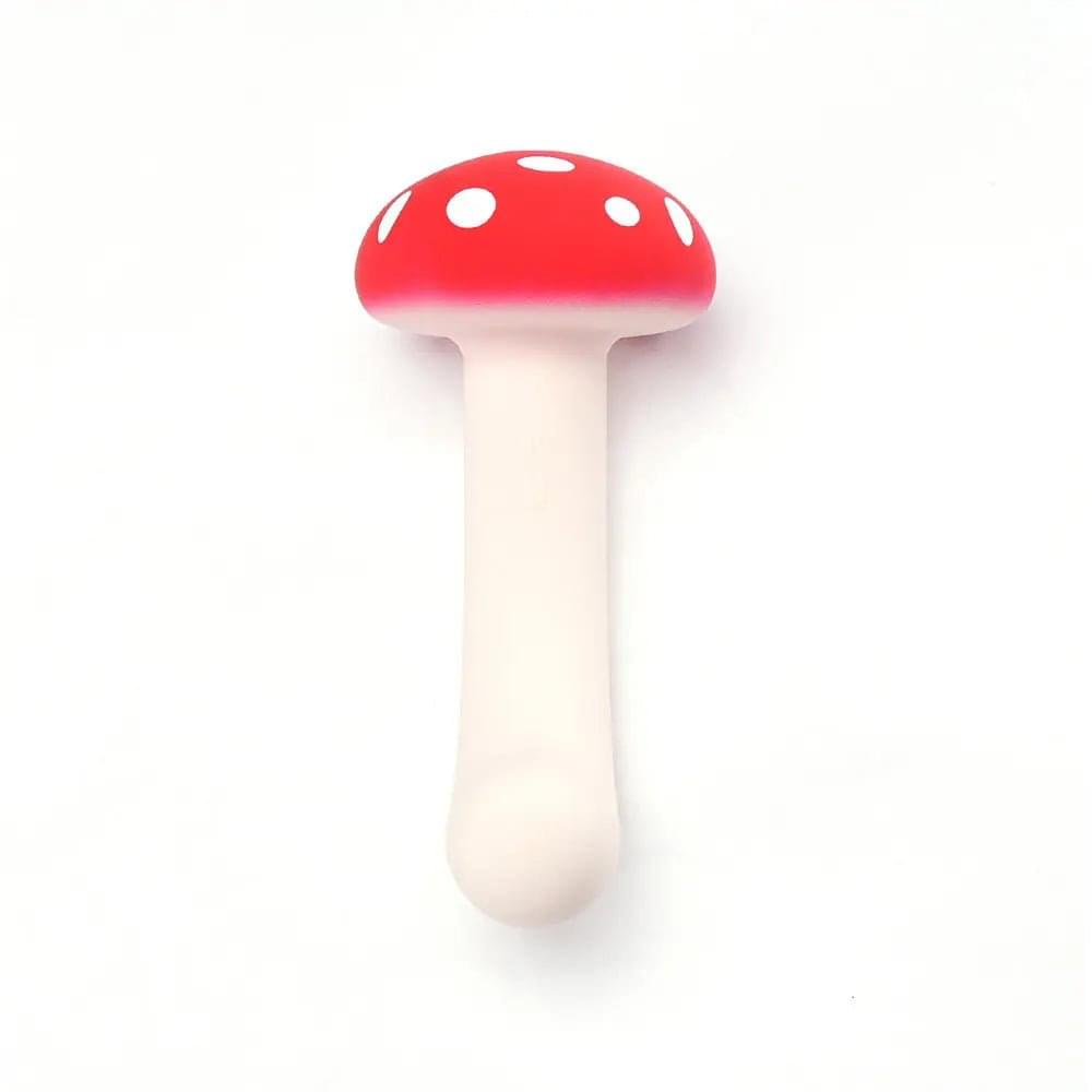 Maia ALICE - /White 15.2 cm USB Rechargeable Dual Vibrating Mushroom Maia Toys Discreet Intimate Essentials.
