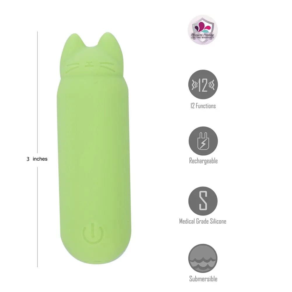 Maia ALLIE -  7.6 cm USB Rechargeable Vibrating Bullet Maia Toys Discreet Intimate Essentials.