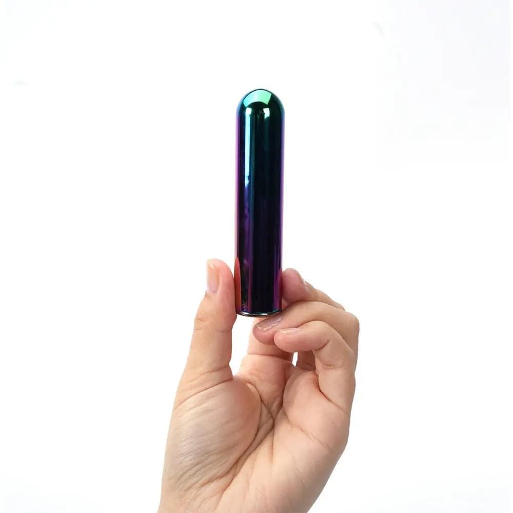 Maia COSMO - Metallic  8.9 cm USB Rechargeable Bullet Maia Toys Discreet Intimate Essentials.