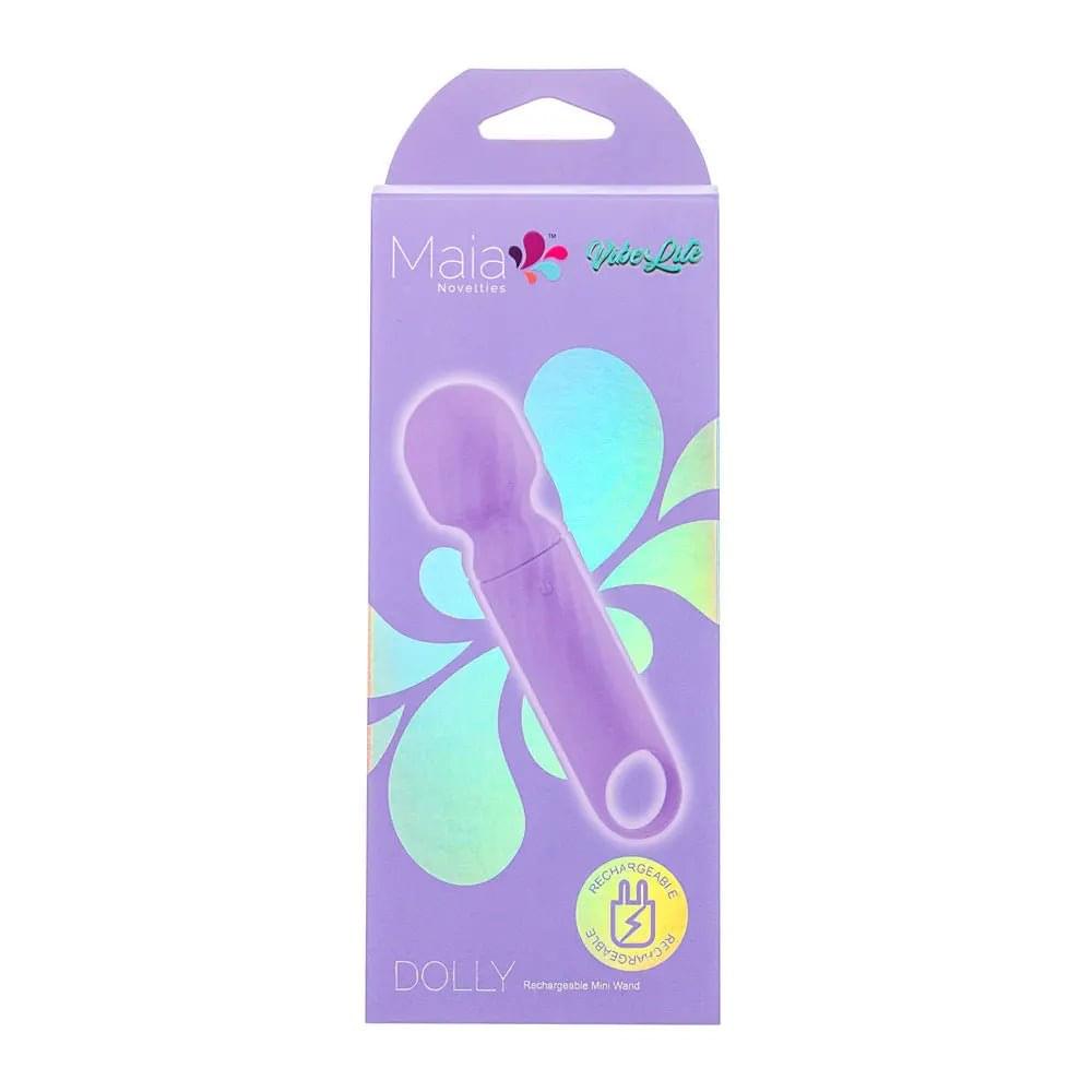 Maia DOLLY -  -  12.7 cm USB Rechargeable Massage Wand Maia Toys Discreet Intimate Essentials.
