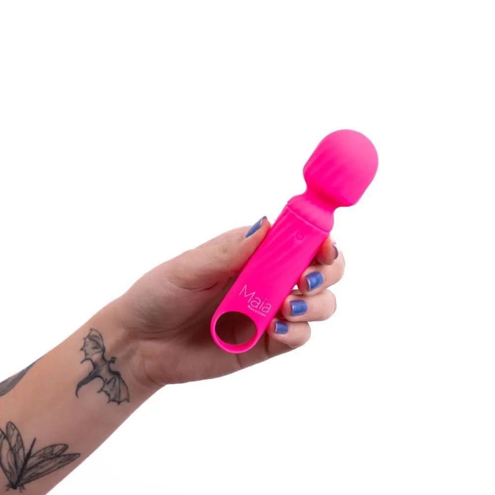 Maia DOLLY -  -  12.7 cm USB Rechargeable Massage Wand Maia Toys Discreet Intimate Essentials.