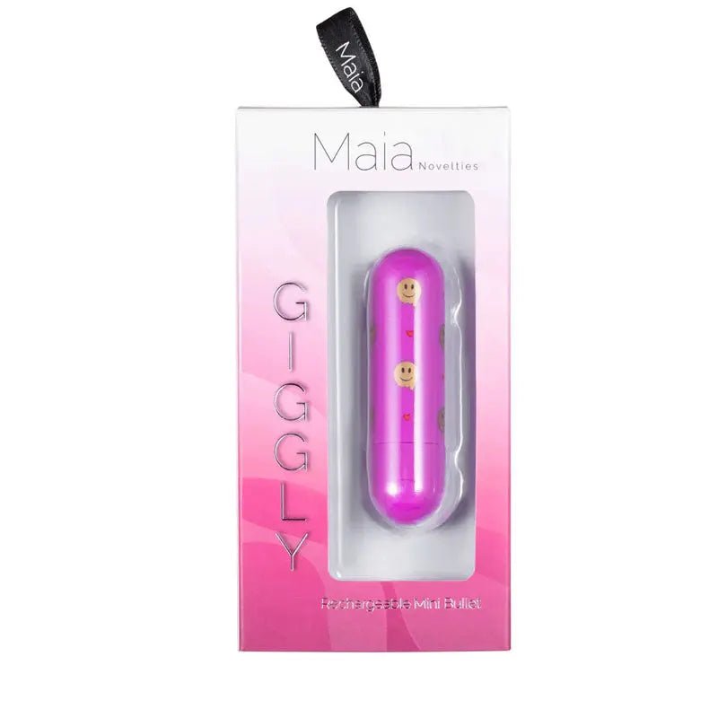 Shop affordable quality Maia Giggly - 7.6 cm USB Rechargeable Bullet - Discreet Intimate Essentials - BULLETS & EGGS - Maia Toys