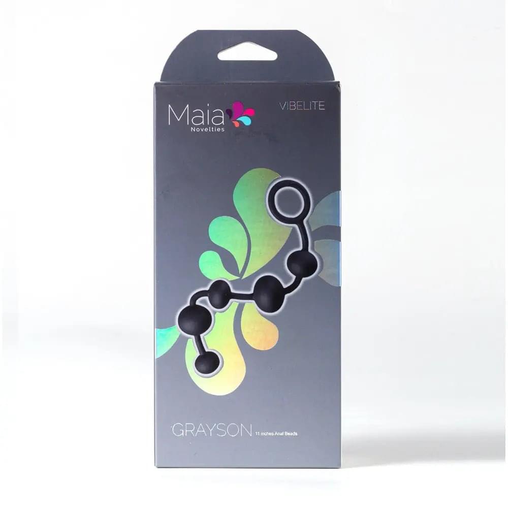 Maia GRAYSON -  16.5 cm Anal Beads Maia Toys Discreet Intimate Essentials.